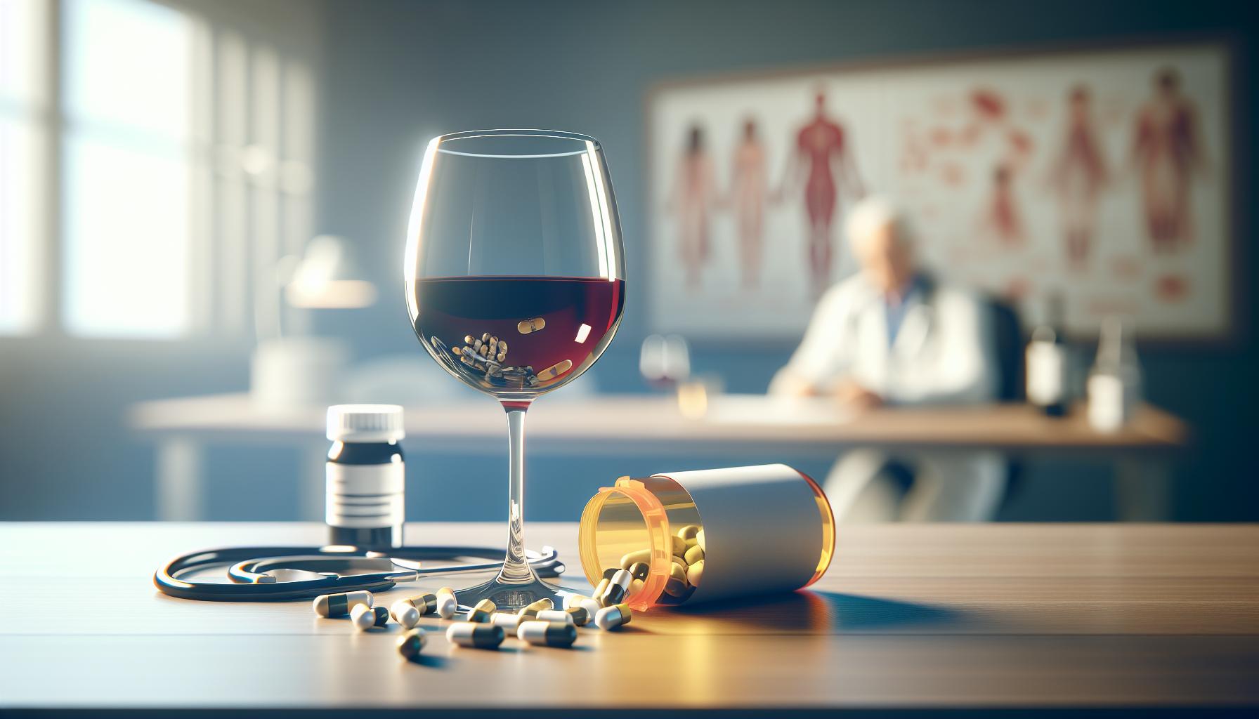 Alcohol Consumption: Effects on Medications