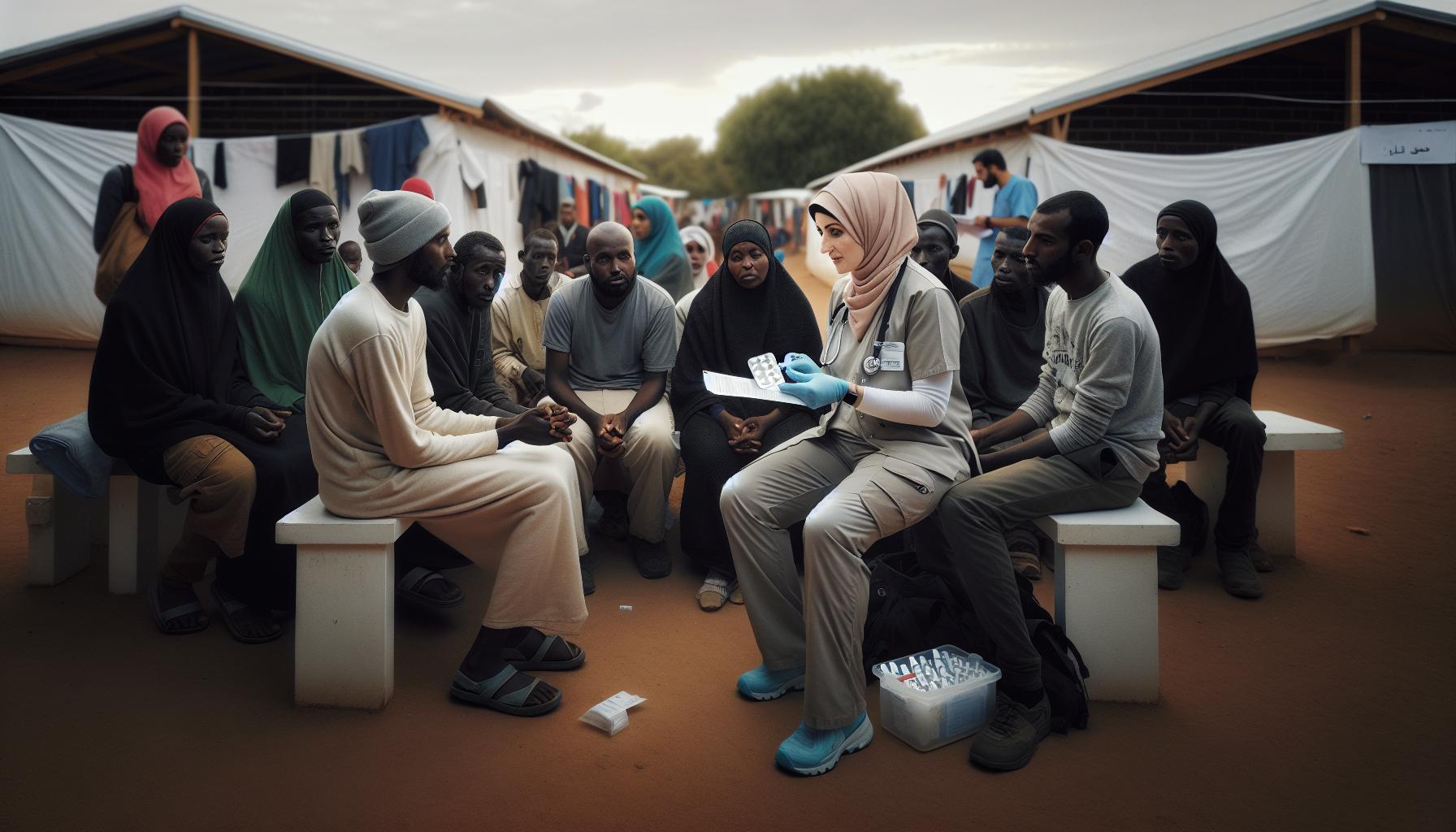 Challenges in Administering Ivermectin to Refugees