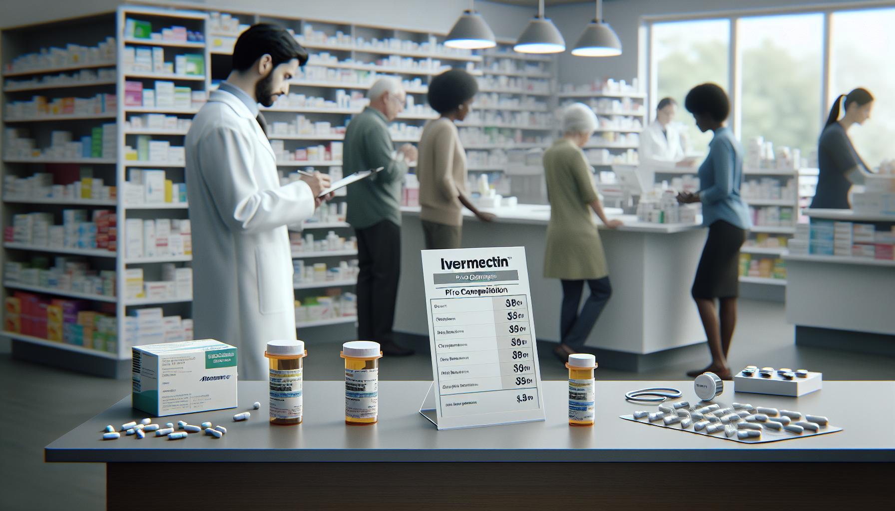 Comparing Ivermectin Prices Across Major Pharmacies