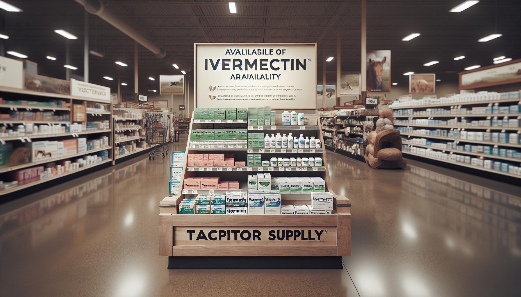 Does Tractor Supply Sell Ivermectin? Understanding Availability