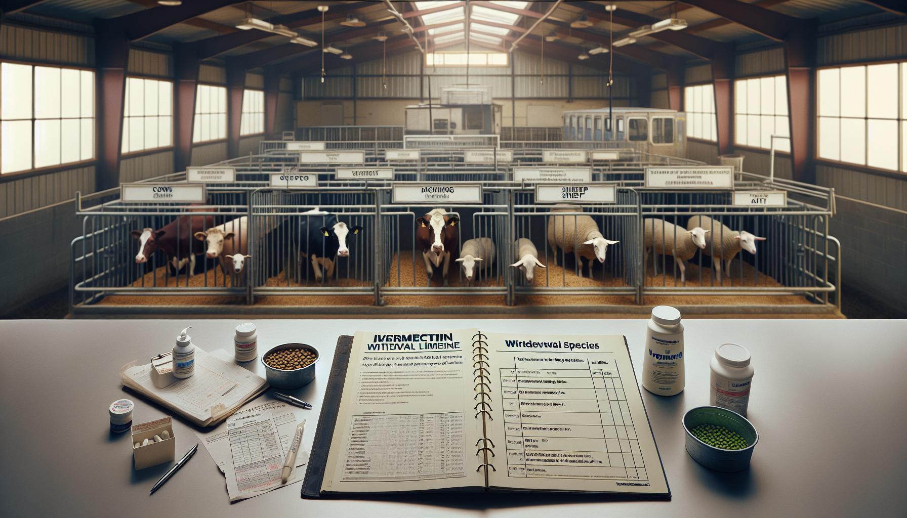 Ivermectin Withdrawal Timeline by Livestock Species