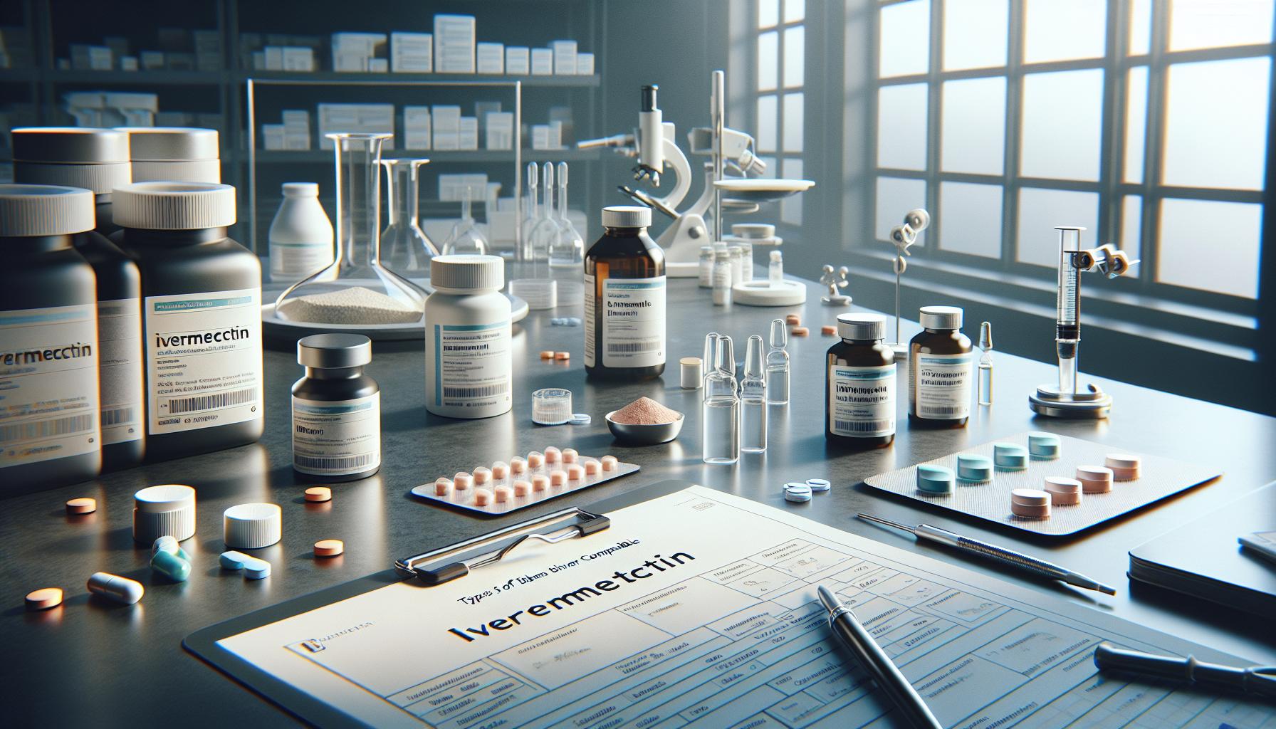 Types of Binders Compatible with Ivermectin